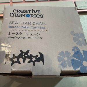 Creative Memories Sea Star Chain Border Maker Cartridge BMC NIB